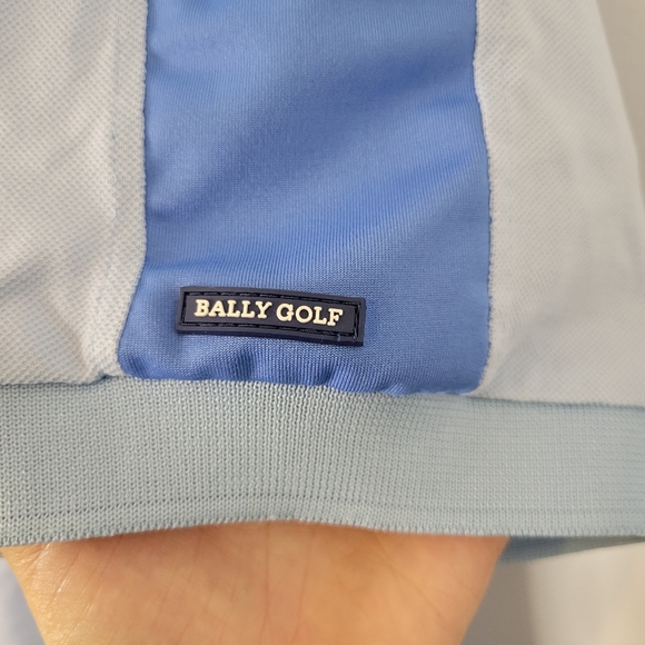 Bally golf mens blue polo shirt - Picture 6 of 12